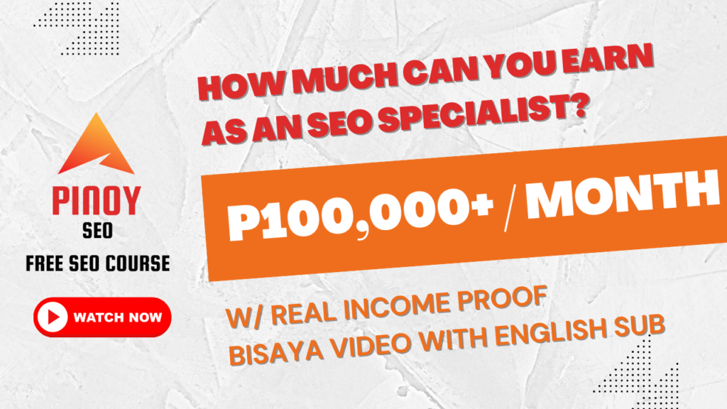 SEO Specialist Salary in the Philippines by Pinoy SEO