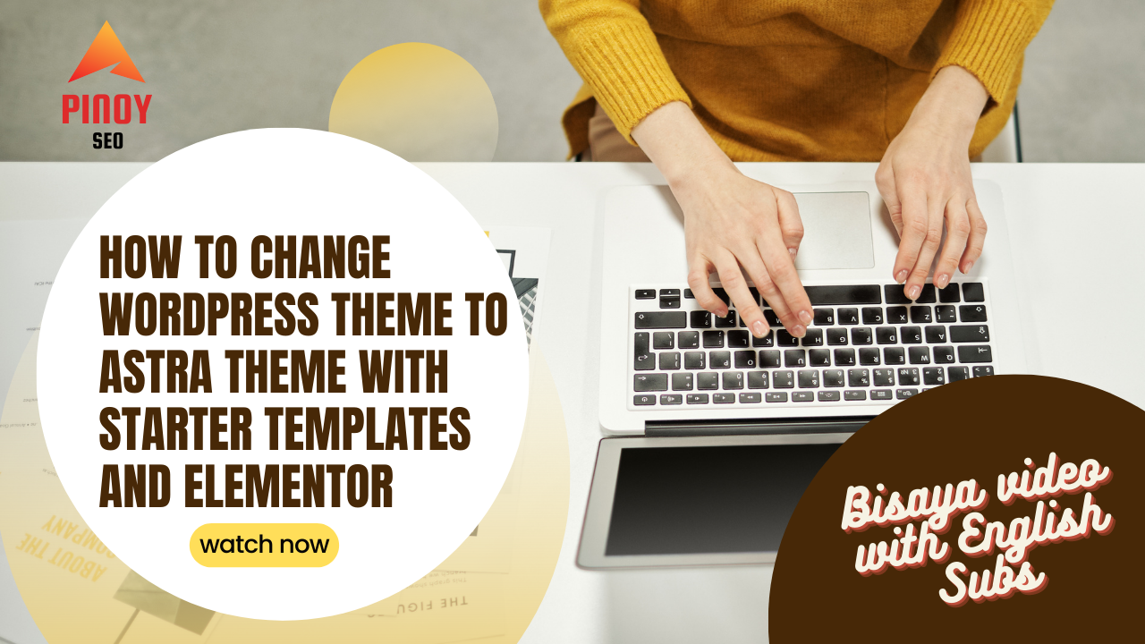 How to Change WordPress Theme to Astra Theme with Starter Templates and Elementor