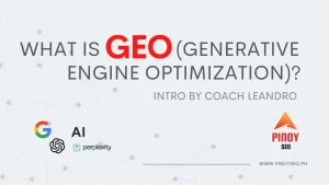 Level Up Your Visibility: What is GEO?