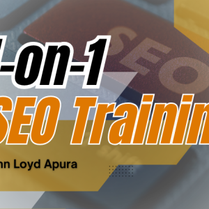 1 on 1 SEO Training - John Loyd Apura