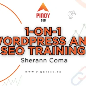 1 on 1 WordPress and SEO Training - Sherann Coma