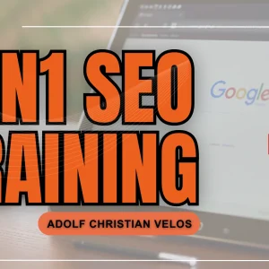 1 on 1 SEO Training -  Adolf Christian Velos