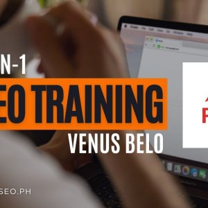 1 on 1 SEO Training - Venus Belo