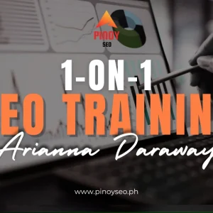 1 on 1 SEO Training -  Arianna Daraway