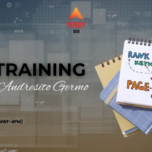 1 on 1 SEO Training -  Andresito Germo