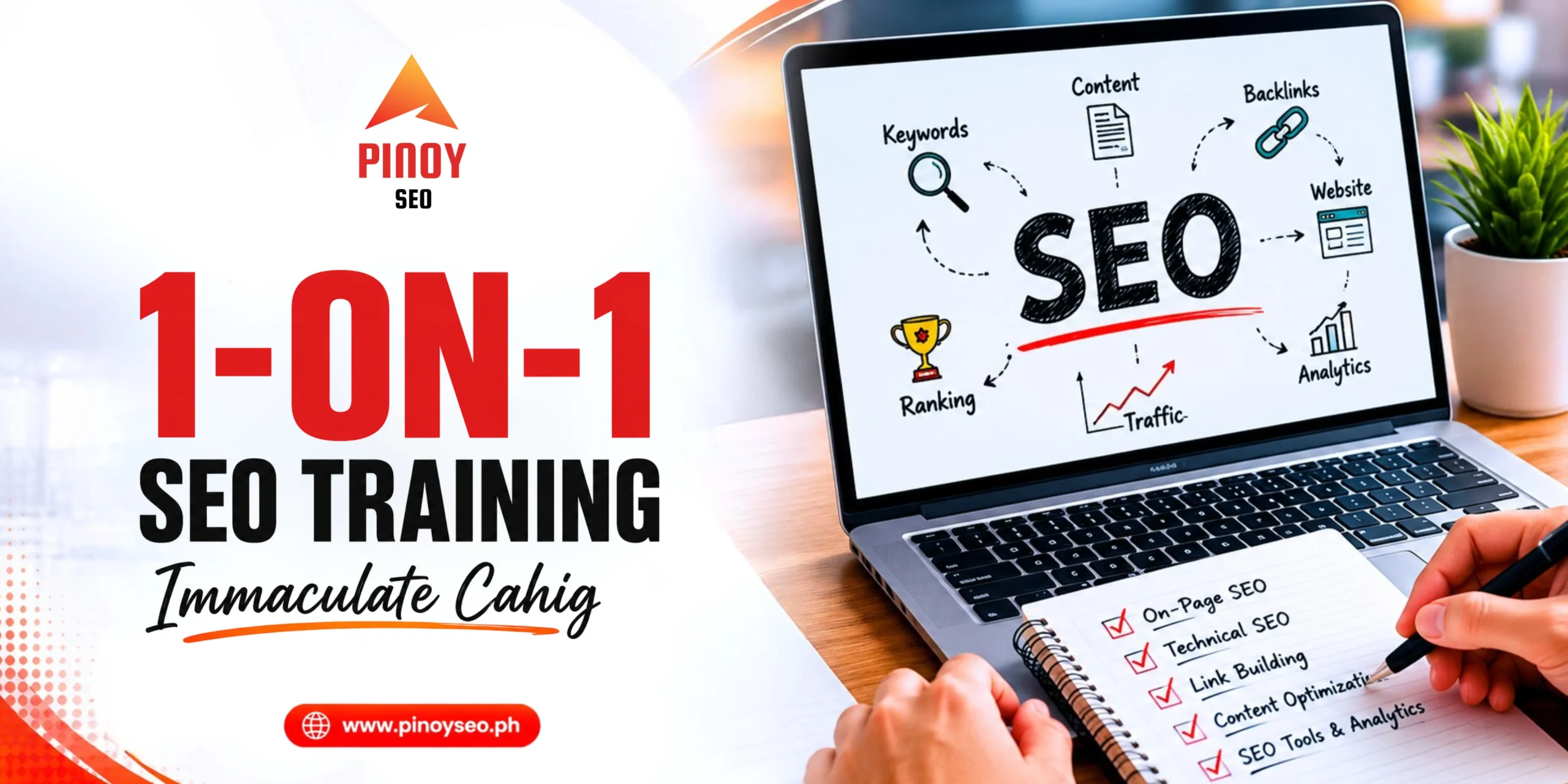 1 on 1 SEO Training – Immaculate Cahig