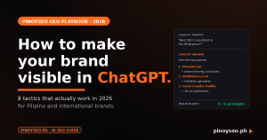 How to Make Your Brand Visible in ChatGPT: 8 Tactics That Actually Work in 2026