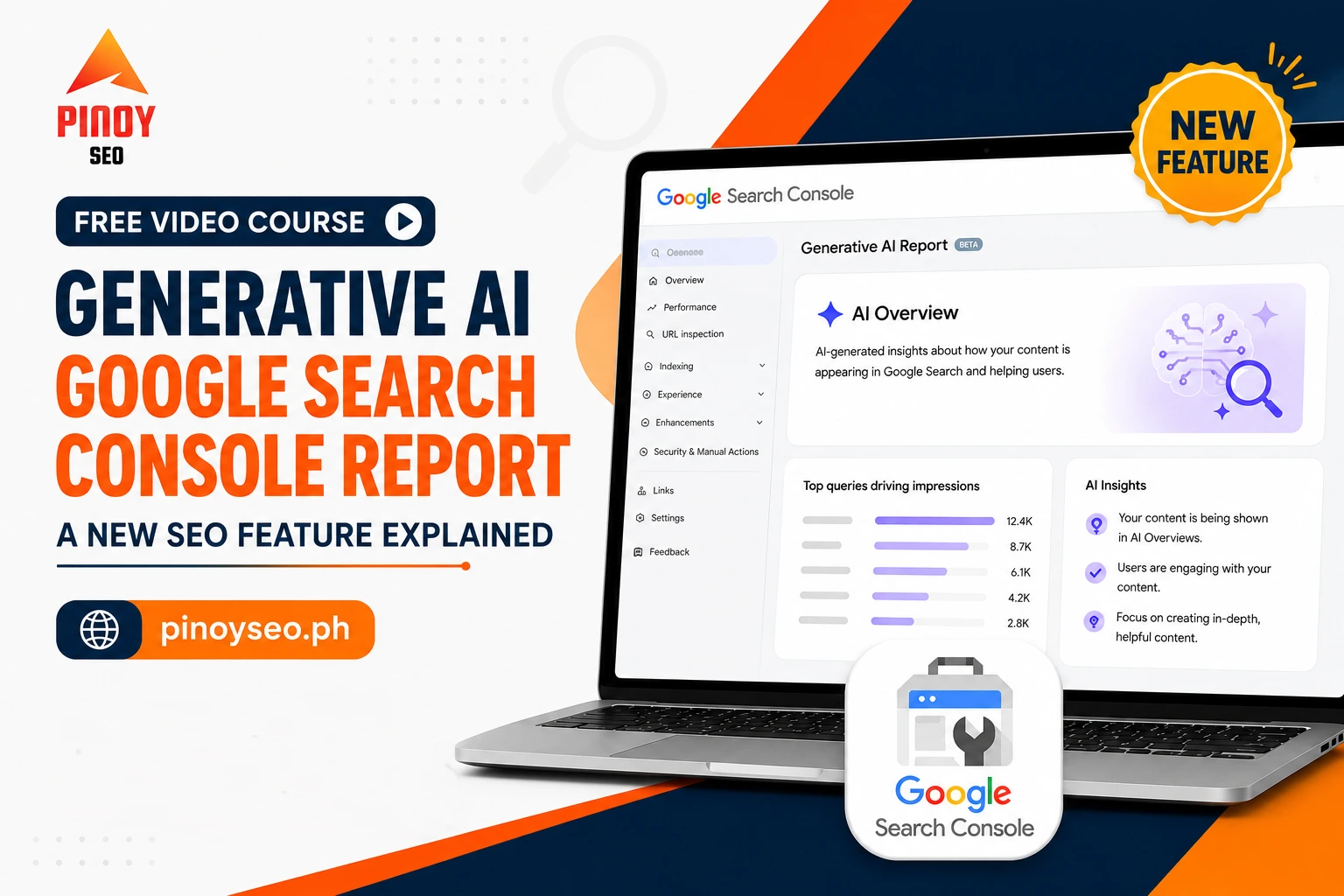 Generative AI Google Search Console Report