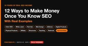 12 Ways to Make Money Once You Know SEO (With Real Examples)